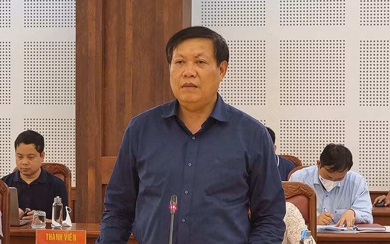 Thứ trưởng Y tế Đỗ Xuân Tuyên.