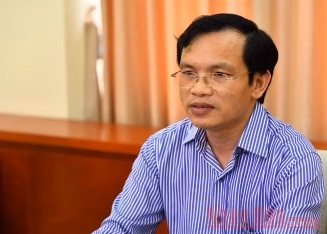 Cục trưởng Cục Quản lý chất lượng, Bộ Giáo dục và Đào tạo Mai Văn Trinh. Ảnh: THUỶ NGUYÊN