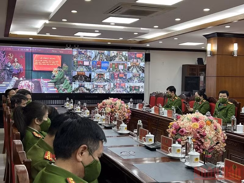 Cán bộ, chiến sĩ quản lý trại giam, trường giáo dưỡng phấn đấu trồng 1 triệu cây xanh -0