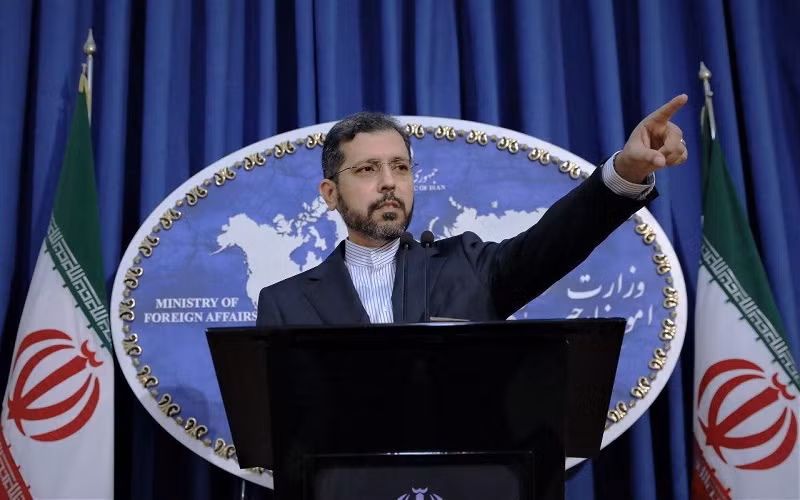 Người phát ngôn Bộ Ngoại giao Iran Saeed Khatibzadeh. (Ảnh: Bộ Ngoại giao Iran)