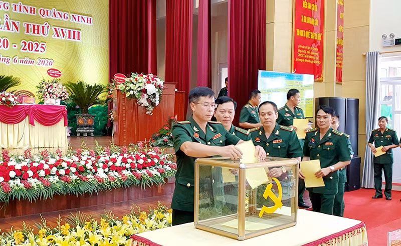 Đại hội đại biểu lần thứ XVIII nhiệm kỳ 2020-2025 Đảng bộ Bộ đội Biên phòng.