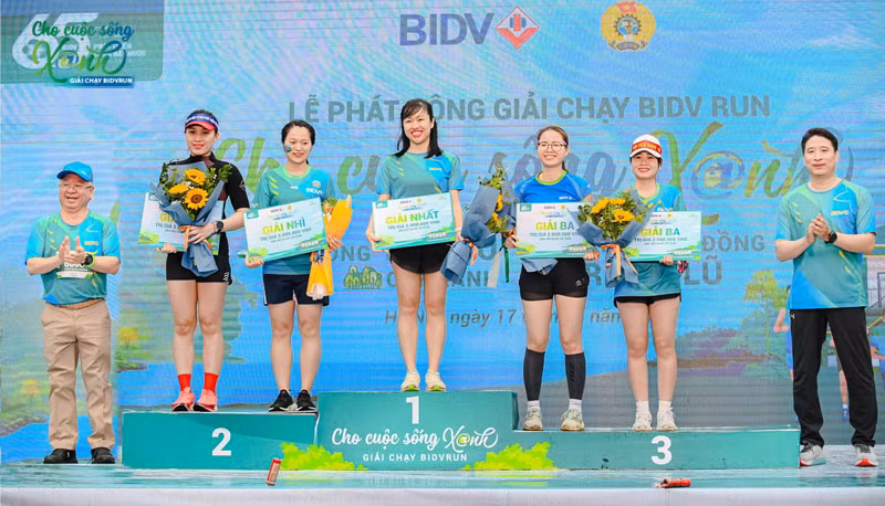 Khởi động giải chạy BIDVRun-cho cuộc sống xanh 2022 -0
