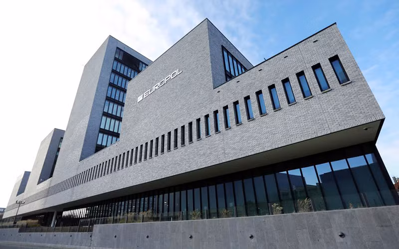 Trụ sở của Cơ quan Cảnh sát châu Âu (Europol) tại Hà Lan. (Ảnh REUTERS)