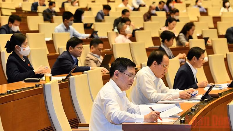 Quốc hội sẽ chọn 4 trong 5 nhóm vấn đề để tiến hành chất vấn. Ảnh: LINH NGUYÊN