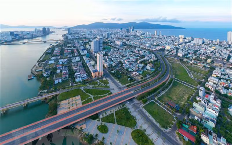Một góc thành phố Đà Nẵng. Ảnh: TTXVN