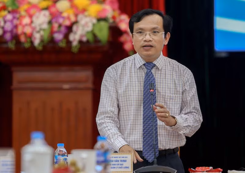 Cục trưởng Cục Quản lý chất lượng, Bộ GD-ĐT Mai Văn Trinh.