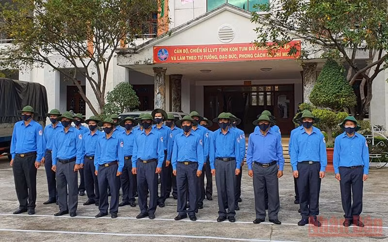 Kon Tum tổ chức Lễ xuất quân làm nhiệm vụ quy tập hài cốt liệt sĩ tại Lào -0