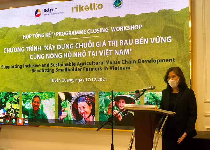 Lợi ích từ chuỗi giá trị rau bền vững cùng nông hộ nhỏ -0