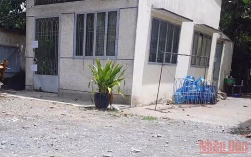 Nơi T. nhận trông giữ trẻ. (Ảnh: CTV)