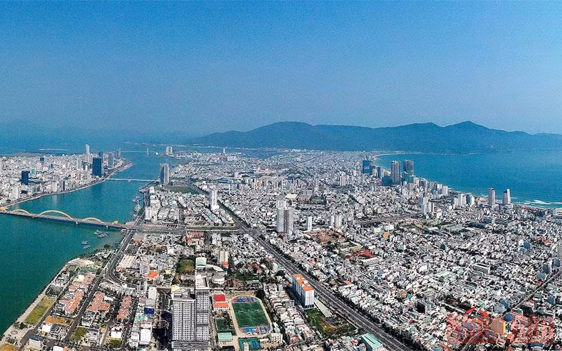 Toàn cảnh thành phố Đà Nẵng. (ẢNH: NGUYỄN XUÂN TƯ)