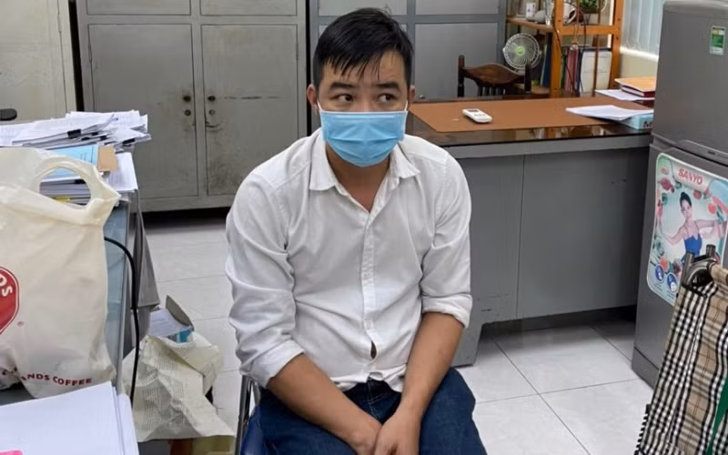 Đối tượng Phạm Vũ Phong. (Ảnh: Công an cung cấp)