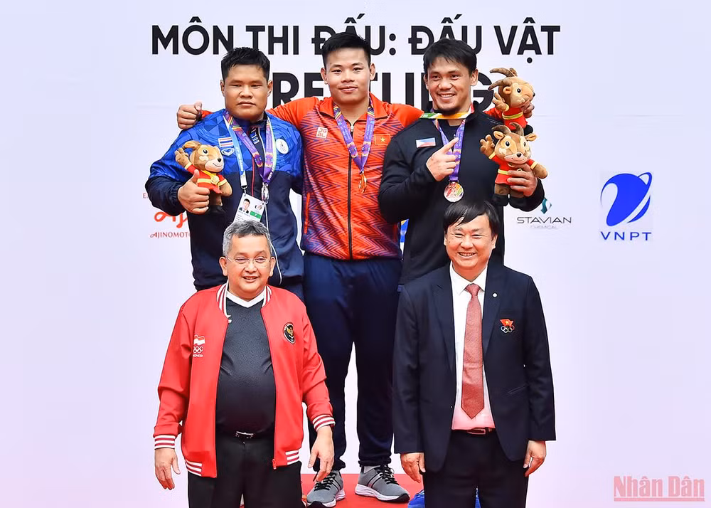 Đội tuyển vật Việt Nam chiến thắng áp đảo tại SEA Games 31 -0