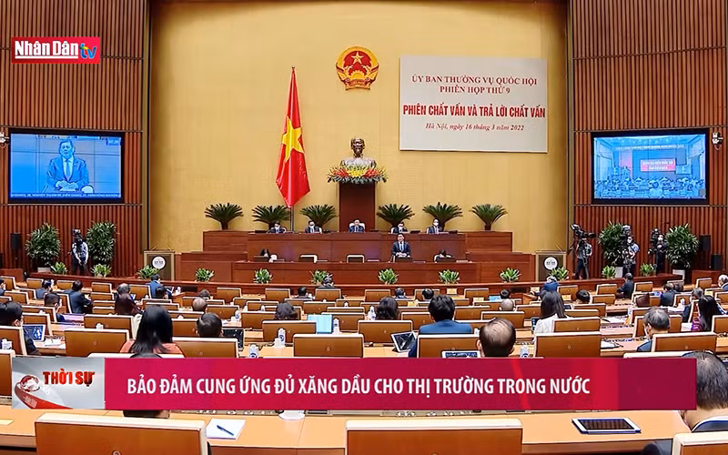 Bảo đảm cung ứng đủ xăng dầu cho thị trường trong nước