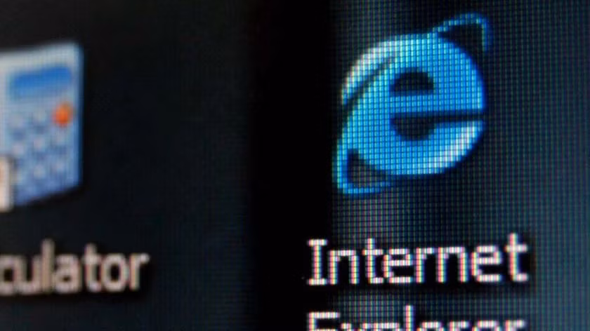 Internet Explorer hiện chỉ còn chiếm một phần nhỏ thị trường mà nó từng thống trị. Ảnh: ABC News.