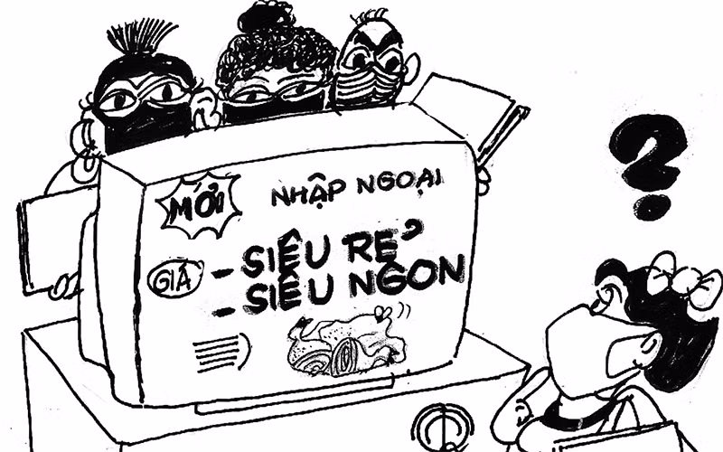 Cảnh giác với thực phẩm nhập khẩu giá rẻ
