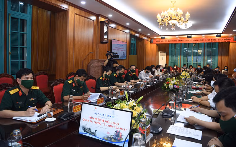 Thi tìm hiểu về Hội thao Quân sự quốc tế ArmyGames -0