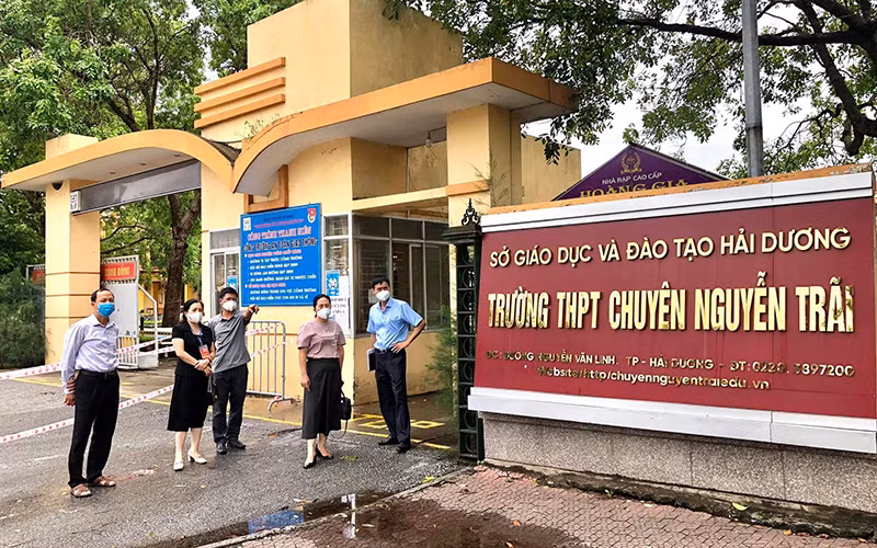 An Giang và Hải Dương khai giảng năm học mới bằng hình thức trực tuyến -0