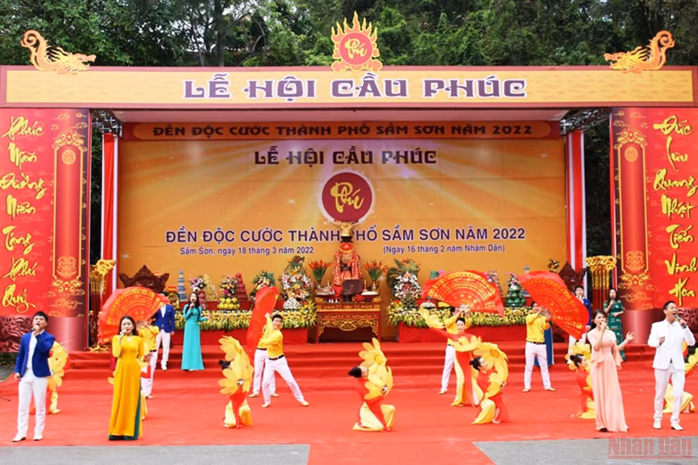 Lễ hội Cầu phúc Đền Độc Cước -4