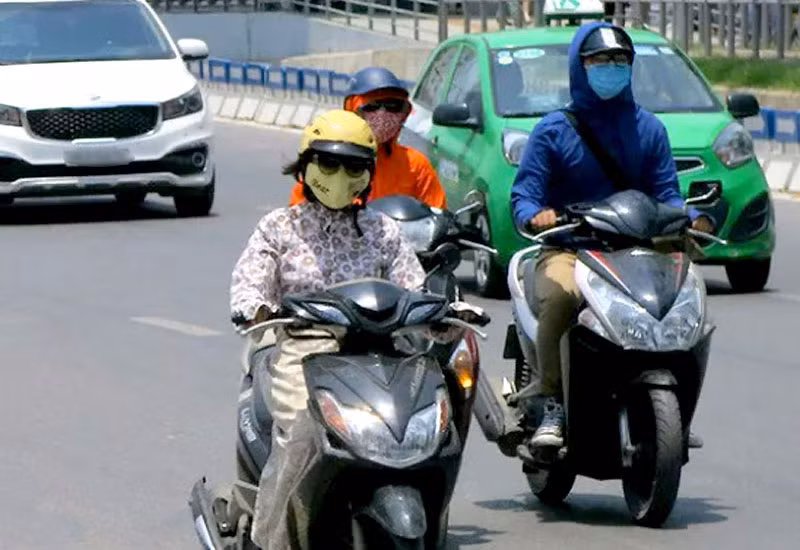Khu vực Hà Nội hôm nay nắng nóng với nhiệt độ cao nhất 35-36 độ C, có nơi hơn 36 độ C. (Ảnh minh họa)