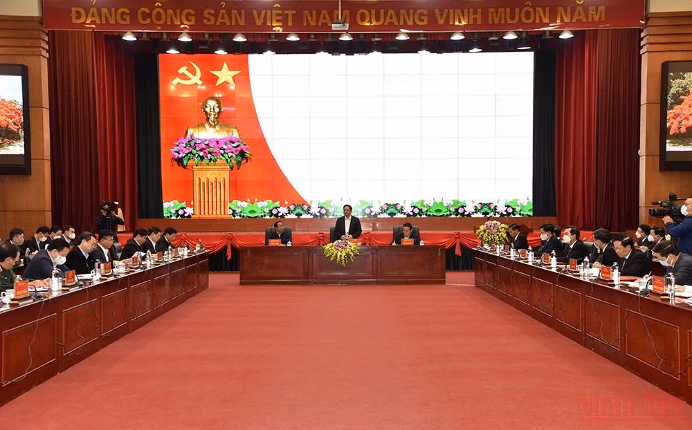 Thủ tướng Chính phủ Phạm Minh Chính thăm và làm việc tại thành phố Hải Phòng -0
