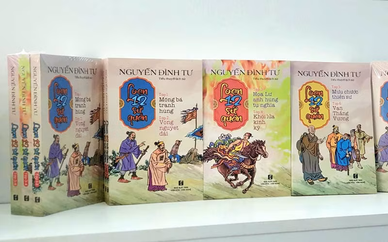 Bộ tiểu thuyết lịch sử “Loạn 12 sứ quân” trở lại với độc giả -0