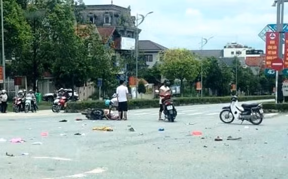 Hiện trường vụ tai nạn