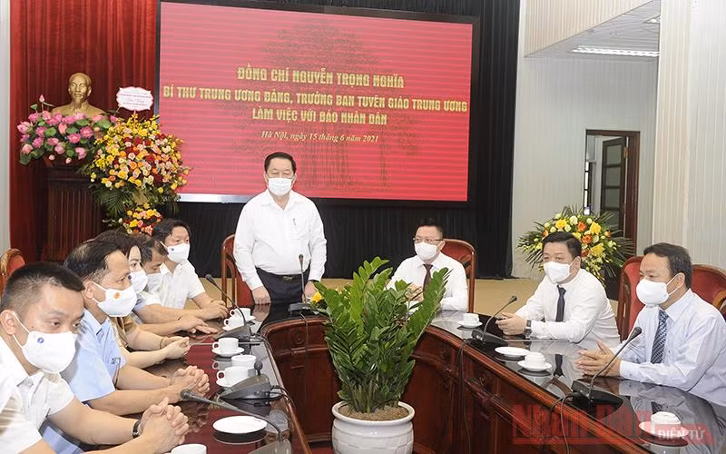 Xây dựng Báo Nhân Dân thành cơ quan báo chí mẫu mực và nhân văn hàng đầu của Đảng, Nhà nước -0