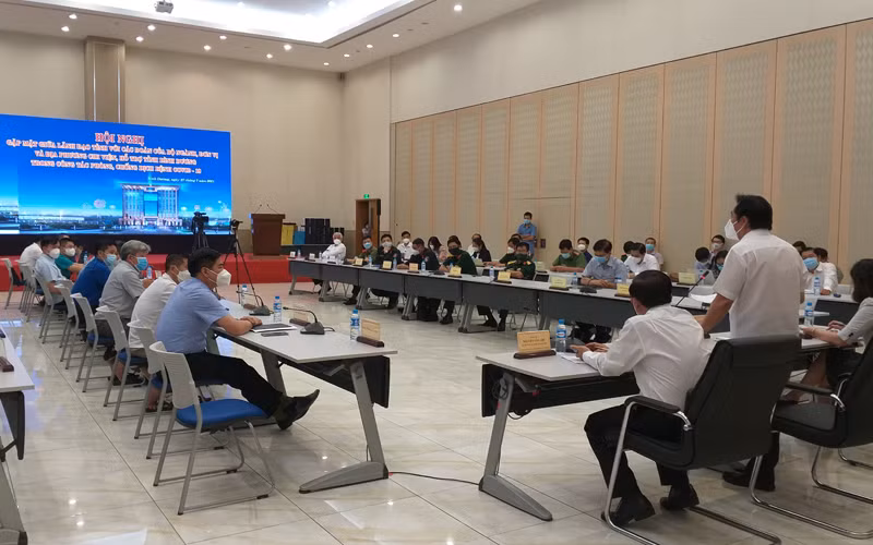 Chi viện nhân lực y tế cho vùng dịch phía nam -0