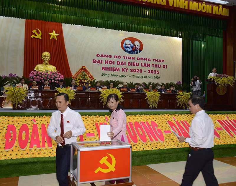 Bế mạc Đại hội Đảng bộ tỉnh Đồng Tháp lần thứ 11 -0