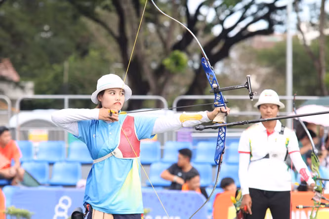 Cung thủ Đỗ Thị Ánh Nguyệt sẽ mở màn cho Thể thao Việt Nam tại Olympic Tokyo 2020 ngày 23/7 tới đây. 