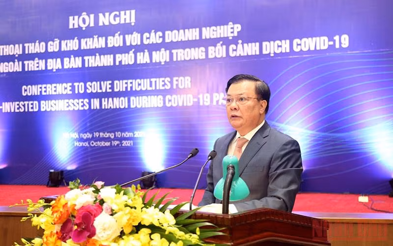 Hà Nội đối thoại tháo gỡ khó khăn cho doanh nghiệp FDI -0
