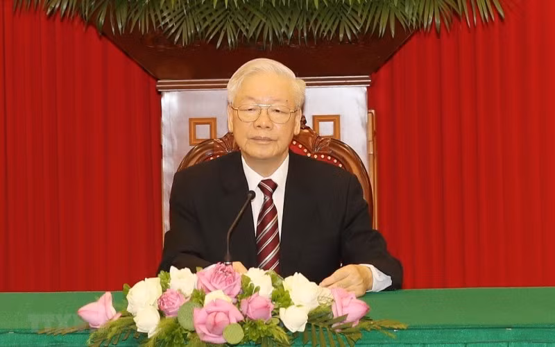 Tổng Bí thư Nguyễn Phú Trọng. (Ảnh: TTXVN)