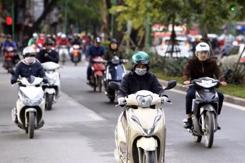 Khu vực Hà Nội sáng sớm và đêm trời rét, nhiệt độ thấp nhất 16-18 độ C. (Ảnh minh họa)