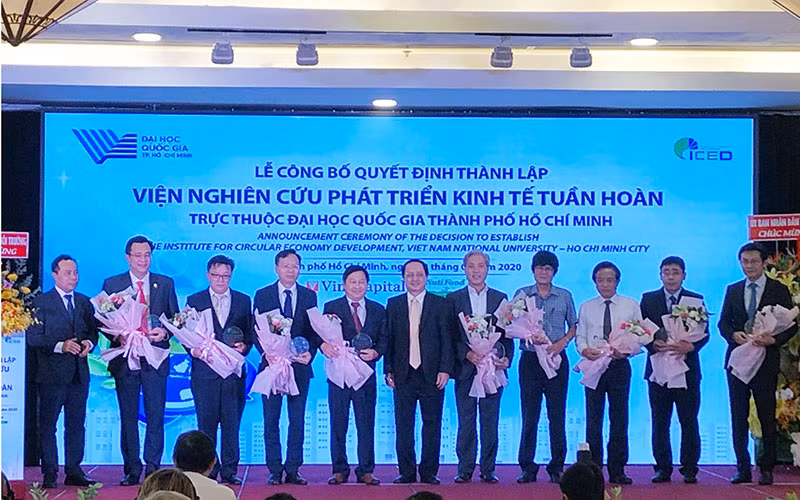 Ra mắt Viện Nghiên cứu Phát triển Kinh tế tuần hoàn