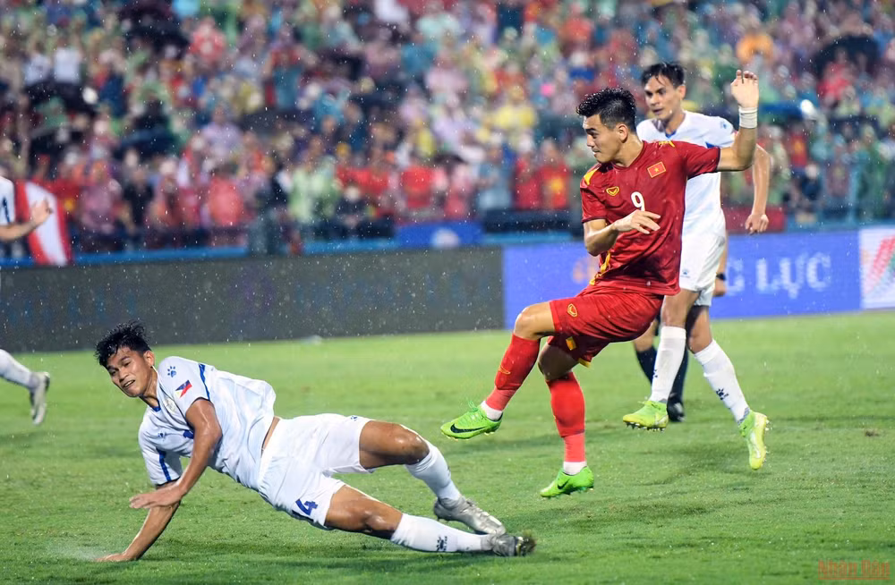 Những pha bóng đáng chú ý trong trận U23 Việt Nam - U23 Philippines -0