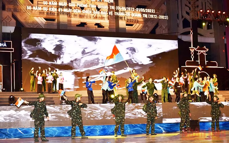 Một tiết mục trong chương trình.