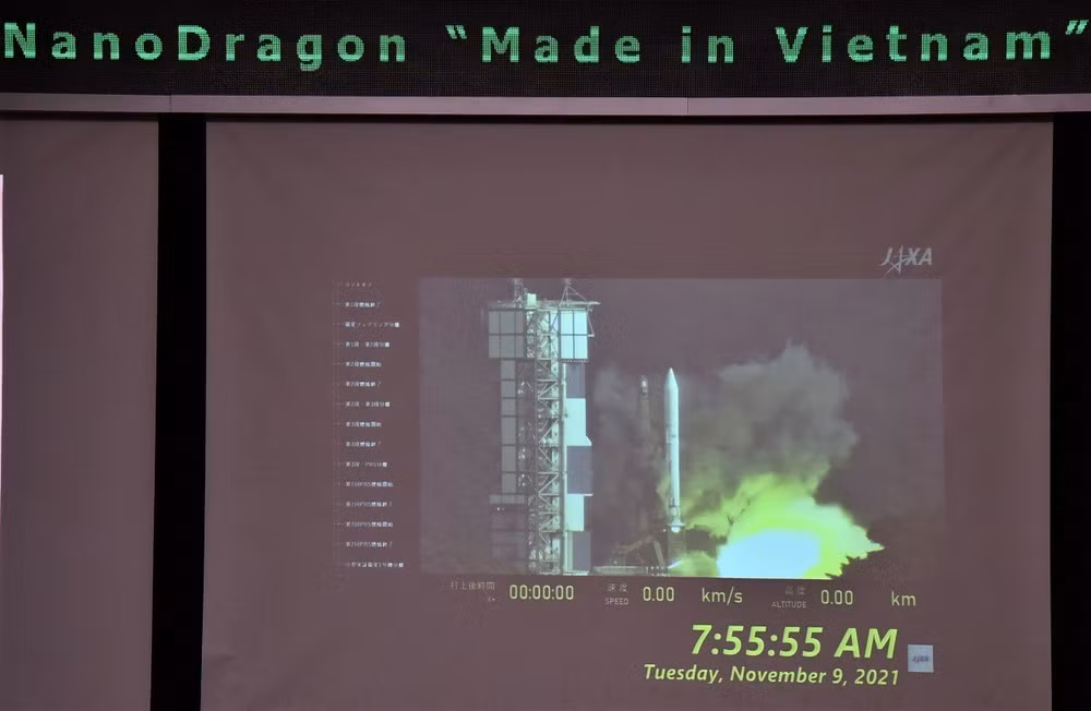 Phóng thành công vệ tinh NanoDragon vào 7 giờ 55 phút sáng nay, 9/11.