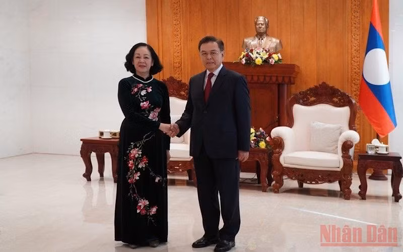 ​Tăng cường quan hệ đoàn kết đặc biệt, hợp tác toàn diện Việt Nam-Lào -0