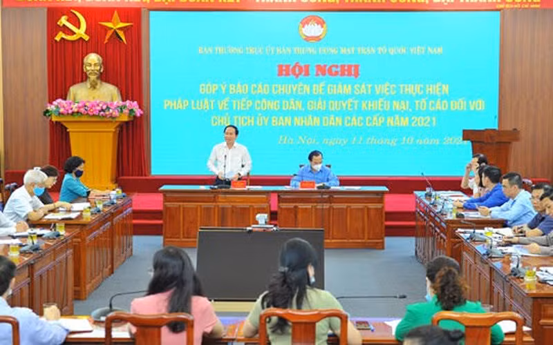 Quang cảnh hội nghị.