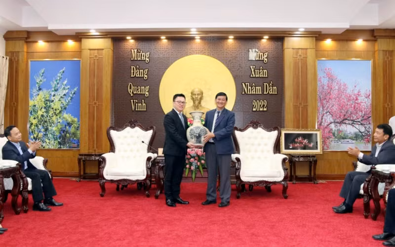 Đoàn công tác Báo Nhân Dân thăm và làm việc tại Lâm Đồng -0