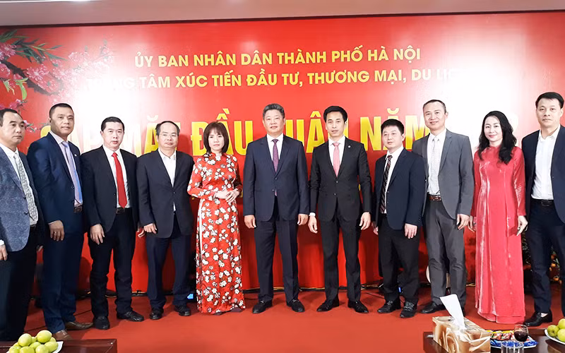 Phó Chủ tịch UBND TP Hà Nội Nguyễn Mạnh Quyền tại buổi làm việc với HPA ngày 7/2.