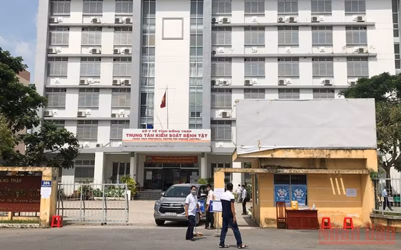 Trung tâm Kiểm soát bệnh tật Đồng Tháp.