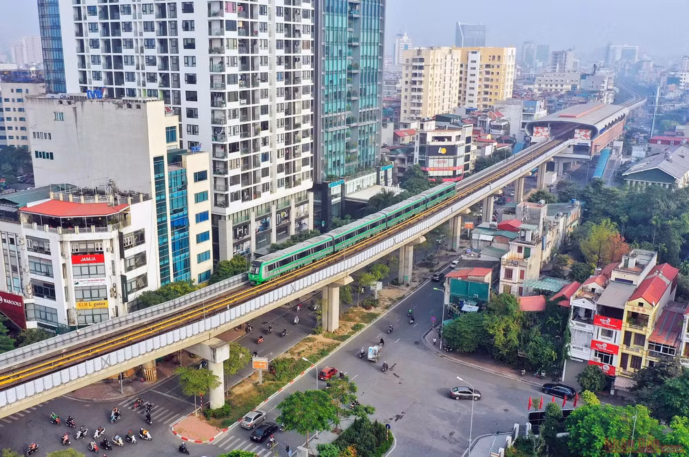 Ngày đầu tiên chạy thử tàu đường sắt Cát Linh – Hà Đông -0