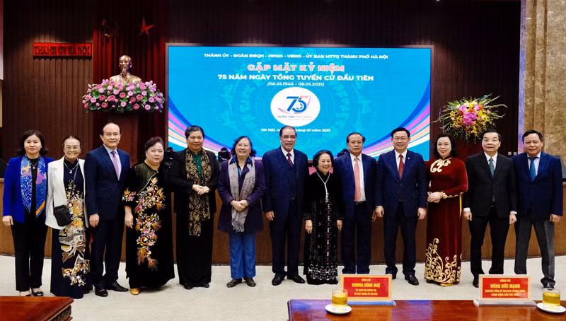 Hà Nội gặp mặt đại biểu Quốc hội qua các thời kỳ -0