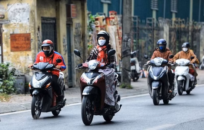 Khu vực Hà Nội sáng và đêm trời rét với nền nhiệt thấp nhất 16-18 độ C. (Ảnh minh họa)