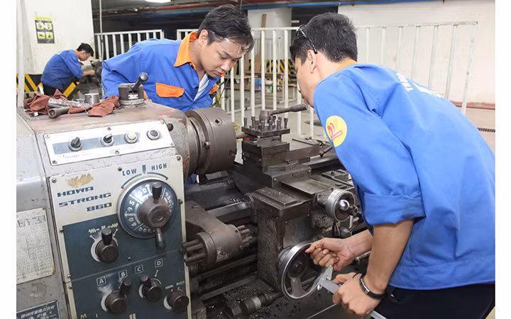 Đào tạo tại Trường Cao đẳng Viễn Đông, TP Hồ Chí Minh (Ảnh: viendong.edu.vn).