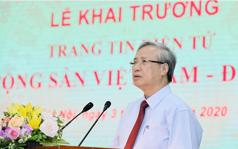 Khai truơng Trang tin điện tử Đảng Cộng sản Việt Nam – Đại hội XIII -0