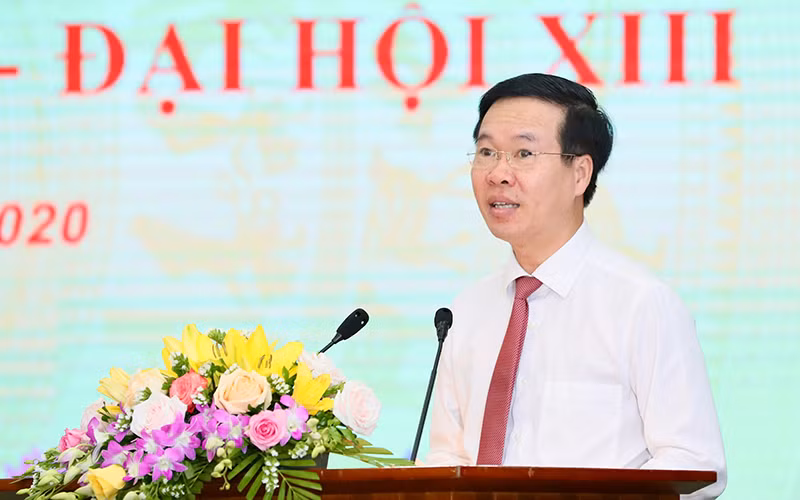 Khai truơng Trang tin điện tử Đảng Cộng sản Việt Nam – Đại hội XIII -0