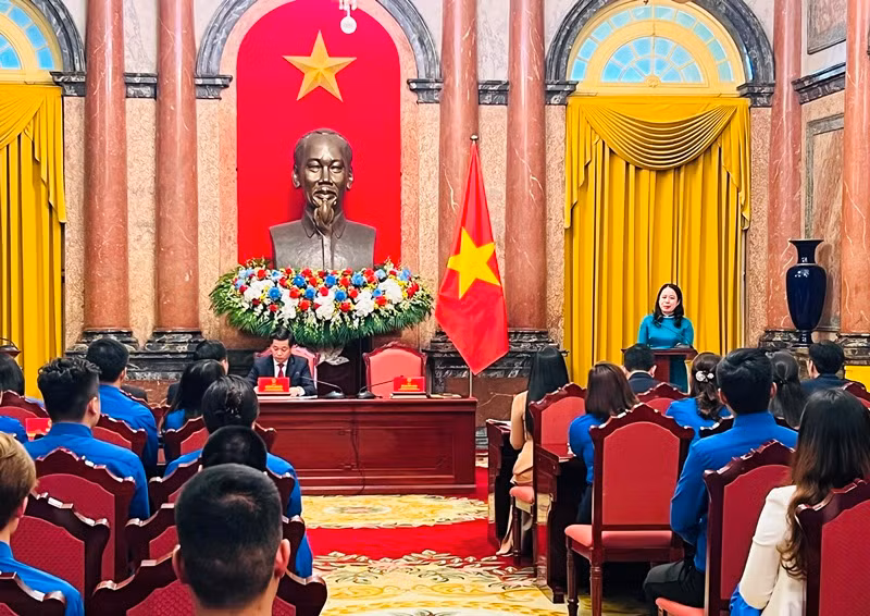 Quang cảnh buổi gặp mặt.