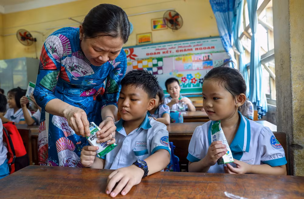 Nhân rộng niềm vui mang tên Sữa học đường -0